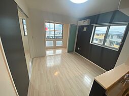 JR可部線 河戸帆待川駅 徒歩7分の賃貸アパート 2階2LDKのリビング/ダイニング