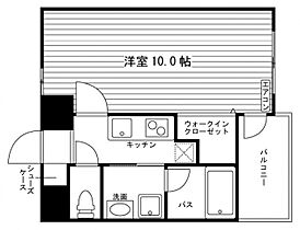 Casa Felice  ｜ 岡山県岡山市北区春日町（賃貸マンション1K・9階・30.20㎡） その2