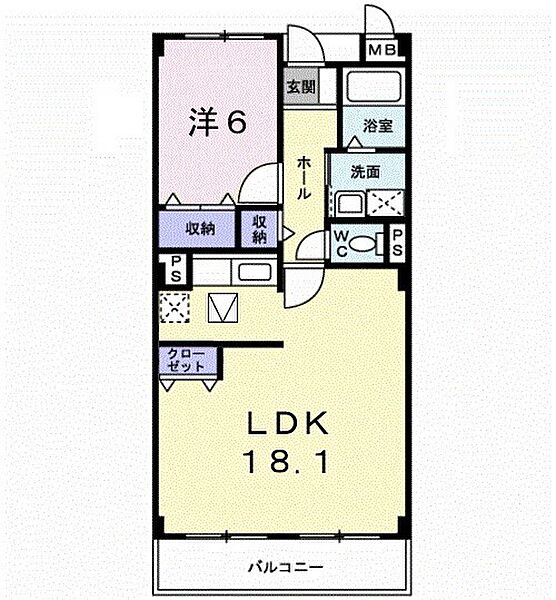 グランド・メール 102｜和歌山県和歌山市紀三井寺(賃貸マンション1LDK・1階・55.84㎡)の写真 その2