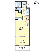 ロックブリッジ 201 ｜ 和歌山県和歌山市新在家（賃貸アパート1LDK・2階・35.40㎡） その2