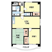 アヴァンセ21 107 ｜ 和歌山県和歌山市鳴神（賃貸マンション3LDK・1階・65.00㎡） その2