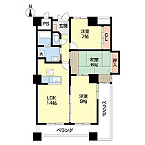 和歌山県和歌山市吹屋町５丁目（賃貸マンション3LDK・5階・81.81㎡） その2