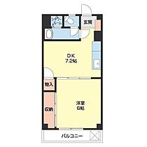 ハウスブルーネ 405 ｜ 和歌山県和歌山市福町（賃貸マンション1DK・4階・32.20㎡） その2