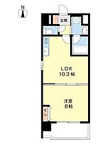 Ｕ－Ｂｕｉｌ十二番丁 702 ｜ 和歌山県和歌山市十二番丁（賃貸マンション1LDK・7階・41.04㎡） その2