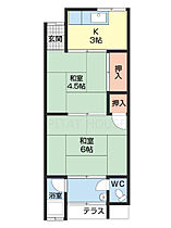 ハルミソウ 49 ｜ 和歌山県和歌山市野崎（賃貸アパート2K・1階・18.35㎡） その2