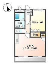 コムス・エルアール 202 ｜ 和歌山県和歌山市北島（賃貸マンション1LDK・2階・45.60㎡） その2