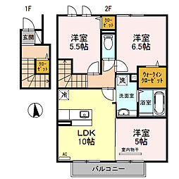 D-roomシルクマムB 2階