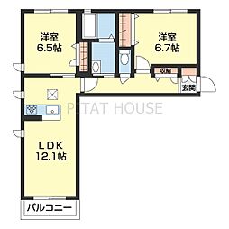 シャーメゾンMISA 2階