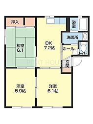 エクセレンス六十谷 1階