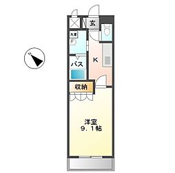 ピースフルモアメルセ 3階