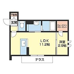 ベレオ鷺ノ森 1階