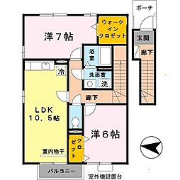 ルリール学園南館 2階/C205