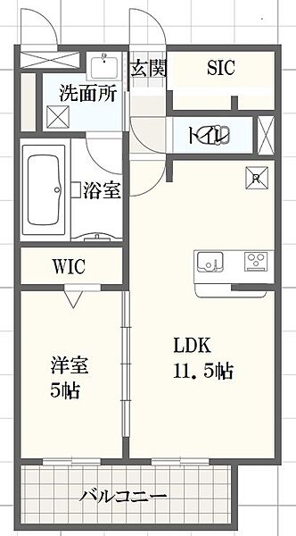 兵庫県姫路市岡田(賃貸マンション1LDK・1階・41.83㎡)の写真 その2