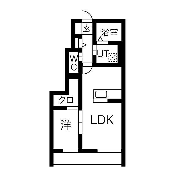 兵庫県姫路市大津区真砂町(賃貸アパート1LDK・1階・32.29㎡)の写真 その2