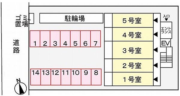 画像14:駐車場