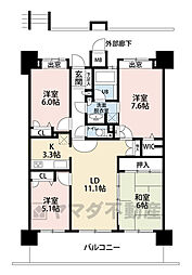 アプローズ直方駅 4LDKの間取図画像