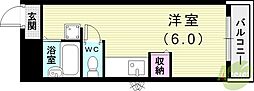 ビアンコ・ディモーラ 1DKの間取図画像