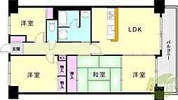 ライオンズマンション明石大久保 4LDKの間取図画像