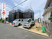 1号棟外観写真 　当日の案内も可能です。 お気軽にお問い合わせください！