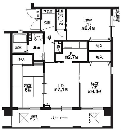 カーサ葵_間取り_0