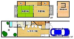 北白川下池田町貸家（ハウス平野）