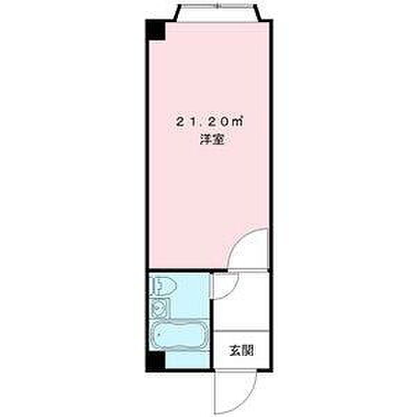 ルネッサンス中町 202｜大阪府堺市西区鳳中町10丁(賃貸アパート1R・2階・21.00㎡)の写真 その2