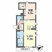 大阪府堺市西区浜寺昭和町4丁（賃貸アパート1LDK・1階・45.07㎡） その2