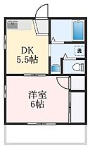 大阪府堺市西区鳳北町8丁（賃貸アパート1DK・2階・25.18㎡） その2