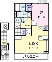 カーサプラシードI  ｜ 大阪府泉大津市寿町（賃貸アパート1LDK・2階・46.09㎡） その2