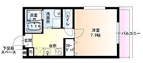 大阪府泉大津市助松町2丁目（賃貸アパート1K・1階・27.36㎡） その2