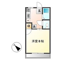 茶屋町エビスコーポ  ｜ 岡山県倉敷市茶屋町早沖（賃貸アパート1K・2階・22.36㎡） その2