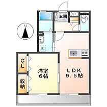 ソレイユ水江  ｜ 岡山県倉敷市水江（賃貸アパート1LDK・1階・40.18㎡） その2