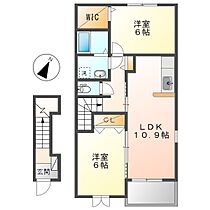 プラシードＡ  ｜ 岡山県総社市地頭片山（賃貸アパート2LDK・2階・57.19㎡） その2