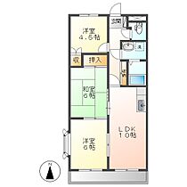 岡山県倉敷市宮前（賃貸マンション3LDK・3階・61.05㎡） その2