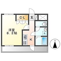 岡山県倉敷市福島（賃貸アパート1K・1階・27.30㎡） その2