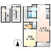 岡山県倉敷市大島（賃貸アパート1LDK・3階・54.19㎡） その2