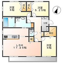 岡山県倉敷市中庄（賃貸アパート3LDK・1階・85.86㎡） その2