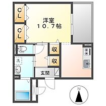 岡山県倉敷市川西町（賃貸マンション1R・5階・34.75㎡） その2