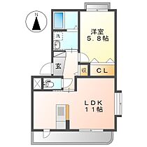 岡山県総社市中央4丁目（賃貸マンション1LDK・2階・41.89㎡） その2