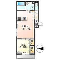 オルオルクラシキ  ｜ 岡山県倉敷市日吉町（賃貸アパート1LDK・2階・45.45㎡） その2