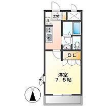 アクアビュー  ｜ 岡山県倉敷市上東（賃貸アパート1K・1階・24.75㎡） その2