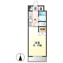 アーク・プラザ  ｜ 岡山県倉敷市川入（賃貸マンション1K・3階・26.00㎡） その2