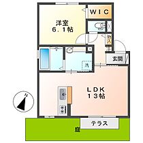 リアン  ｜ 岡山県倉敷市児島下の町9丁目（賃貸アパート1LDK・2階・47.94㎡） その2