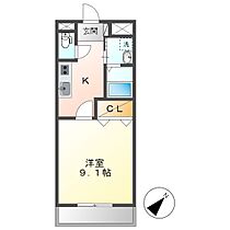 アルモ  ｜ 岡山県倉敷市児島小川6丁目（賃貸アパート1K・2階・31.02㎡） その2