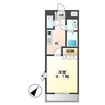 岡山県倉敷市児島稗田町（賃貸アパート1K・1階・30.96㎡） その2