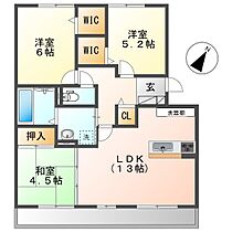 岡山県倉敷市児島下の町2丁目（賃貸アパート3LDK・3階・69.08㎡） その2