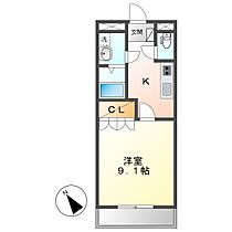 岡山県倉敷市連島町西之浦（賃貸アパート1K・1階・30.96㎡） その2