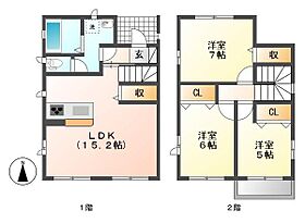 岡山県倉敷市連島町連島（賃貸一戸建3LDK・1階・79.48㎡） その2