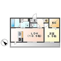 saika  ｜ 岡山県倉敷市児島下の町2丁目（賃貸アパート1LDK・3階・41.75㎡） その2