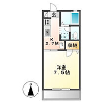 ディアエスタＡ  ｜ 岡山県倉敷市連島町西之浦（賃貸アパート1K・2階・24.81㎡） その2